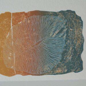 Dickensonia Fossil Print