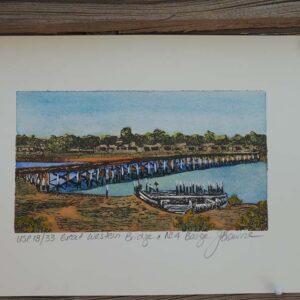 Great Western Bridge and No4 Barge