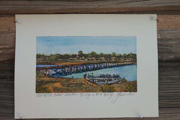 Great Western Bridge and No4 Barge